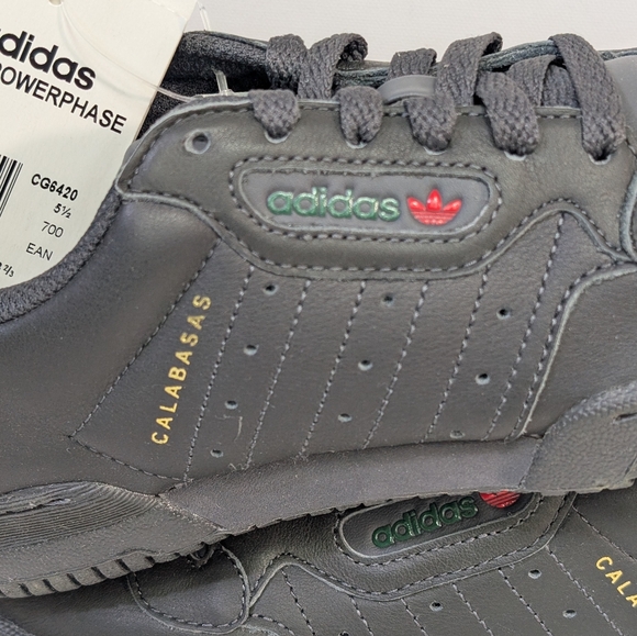 Size 6 - adidas Yeezy Powerphase Calabasas Core Black Near DS OG All - Picture 8 of 10